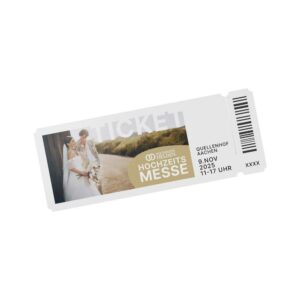Einzelticket - Hochzeitsmesse Aachen (09.11.2025)